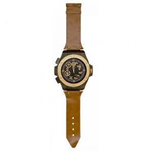 swisk-novelty-wrist-watch-wall-clock-tan
