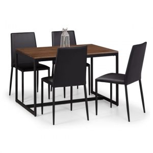tacita-dining-table-walnut-4-jazz-black-chairs