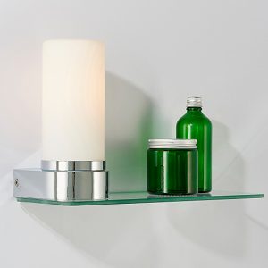tal-white-glass-shade-wall-light-shelf-chrome