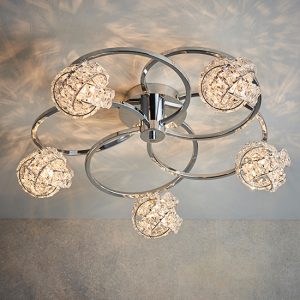 talia-5-lights-clear-crystal-flush-ceiling-light-chrome