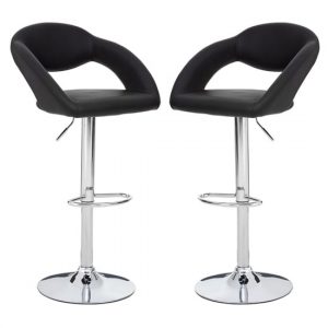 talore-black-faux-leather-gas-lift-bar-chairs-pair