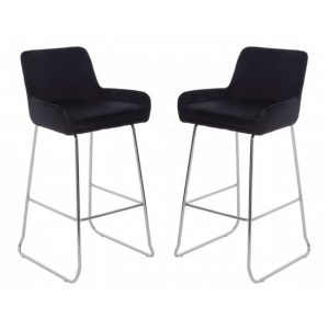 tamzo-black-velvet-upholstered-bar-chair-low-arms-pair