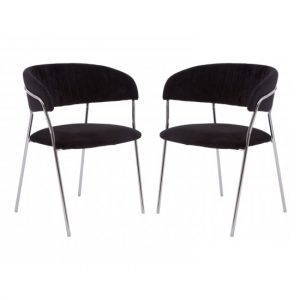 tamzo-black-velvet-upholstered-dining-chairs-pair