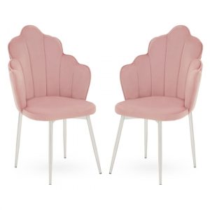 tania-pink-velvet-dining-chairs-chrome-legs-a-pair