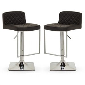 teki-black-faux-leather-bar-stools-chrome-base-pair