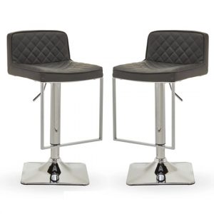 teki-dark-grey-faux-leather-bar-stools-chrome-base-pair