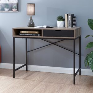 telfore-computer-desk-dark-oak-black-metal-legs