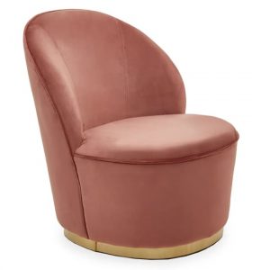teos-kids-pink-plush-velvet-swivel-tub-chair-gold-base