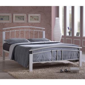 tetron-metal-double-bed-white-white-wooden-posts
