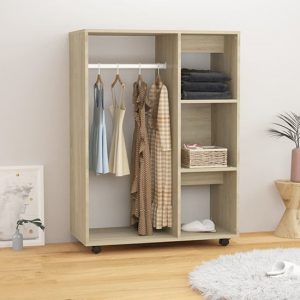 tiara-wooden-open-wardrobe-3-shelves-sonoma-oak