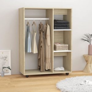 tiara-wooden-open-wardrobe-3-shelves-white-sonoma-oak
