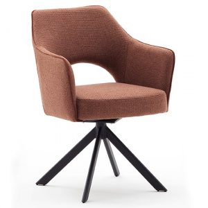 tonala-fabric-dining-chair-rust-brown-matt-black-legs