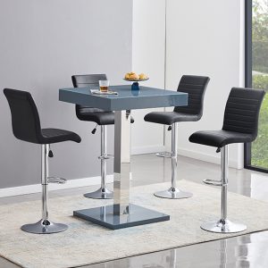 topaz-grey-high-gloss-bar-table-4-ripple-black-stools