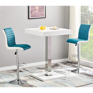 topaz-white-gloss-bar-table-2-ritz-teal-white-stools