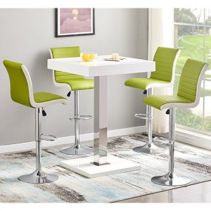 topaz-white-gloss-bar-table-4-ritz-green-white-stools