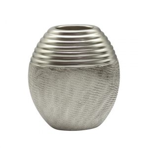 trace-ceramic-small-round-decorative-vase-silver