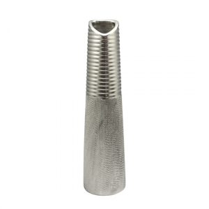 trace-ceramic-small-triangle-decorative-vase-silver