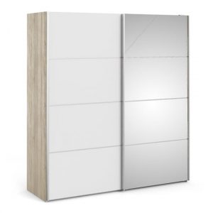 trek-mirrored-sliding-doors-wardrobe-oak-white-2-shelves