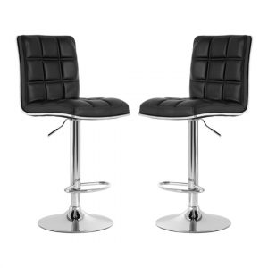 treno-black-faux-leather-gas-lift-bar-stools-pair