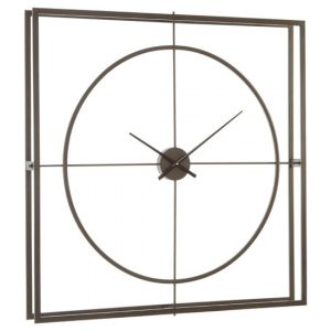 trigona-square-metal-wall-clock-rustic-copper-frame