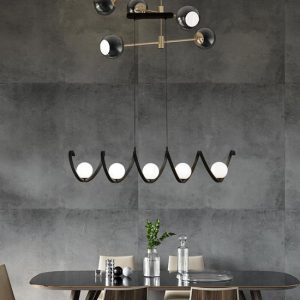 twister-5-lights-opal-satin-glass-pendant-light-black