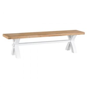 tyler-small-cross-legs-dining-bench-white