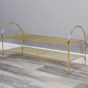utica-metal-2-tiers-shoe-rack-gold