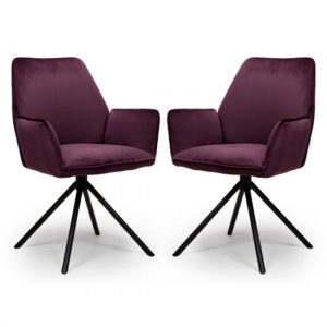 utica-mulberry-carver-velvet-dining-chairs-pair