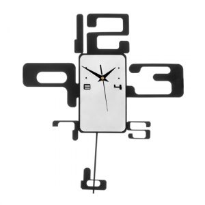 veeto-retro-styled-pendulum-wall-clock-black