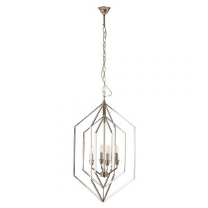 venik-hexagonal-4-lights-chandelier-ceiling-light-nickel