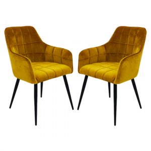 vernal-mustard-velvet-dining-chairs-black-legs-pair