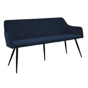 vernal-velvet-dining-bench-navy-black-metal-legs