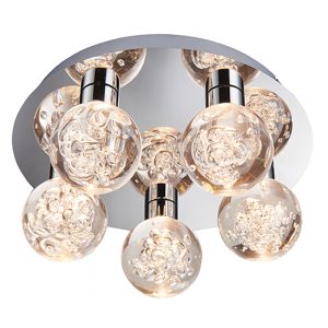 versa-led-5-lights-clear-bubble-flush-ceiling-light-chrome