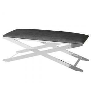 vertue-velvet-fabric-upholstered-dining-bench-black