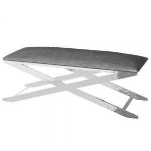 vertue-velvet-fabric-upholstered-dining-bench-dark-grey