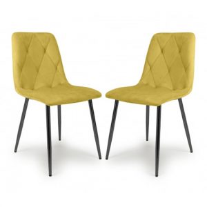vestal-mustard-brushed-velvet-dining-chairs-pair