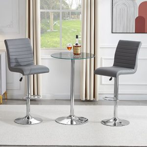 vetro-round-clear-glass-bar-table-2-ripple-grey-stools
