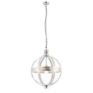vienna-410mm-clear-glass-pendant-light-bright-nickel
