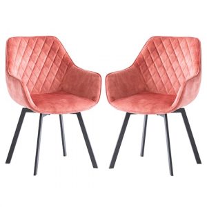 viha-swivel-pink-velvet-dining-chairs-pair