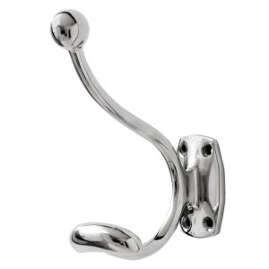 violin-metal-single-hook-coat-hanger-silver