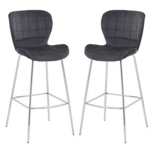 warden-grey-velvet-bar-chairs-silver-legs-a-pair