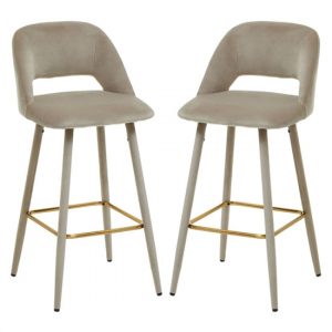 warns-mink-velvet-bar-chairs-gold-footrest-a-pair
