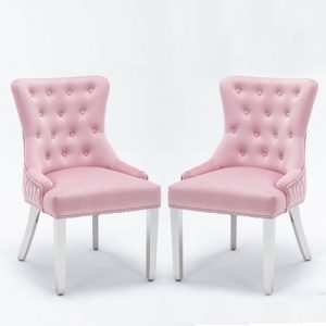 warsaw-pink-french-velvet-dining-chairs-pair