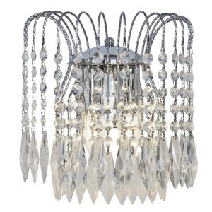 waterfall-2-lights-crystal-wall-light-chrome