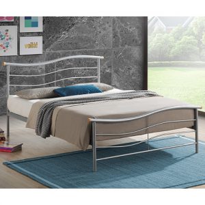 waverley-modern-metal-double-bed-silver