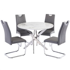 waverley-round-marble-effect-dt-4-garbo-grey-chairs