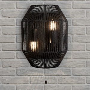 wicker-2-lamp-wall-light-black