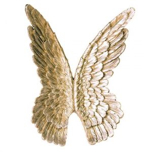wings-poly-wall-art-antique-gold