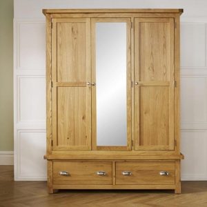 woburn-wooden-wardrobe-oak-with-3-doors-2-drawers