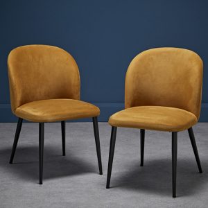 zazie-mustard-plush-velvet-dining-chairs-pair